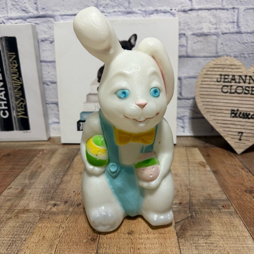 Vintage Carolina Enterprises 15" Easter Bunny Blow Mold